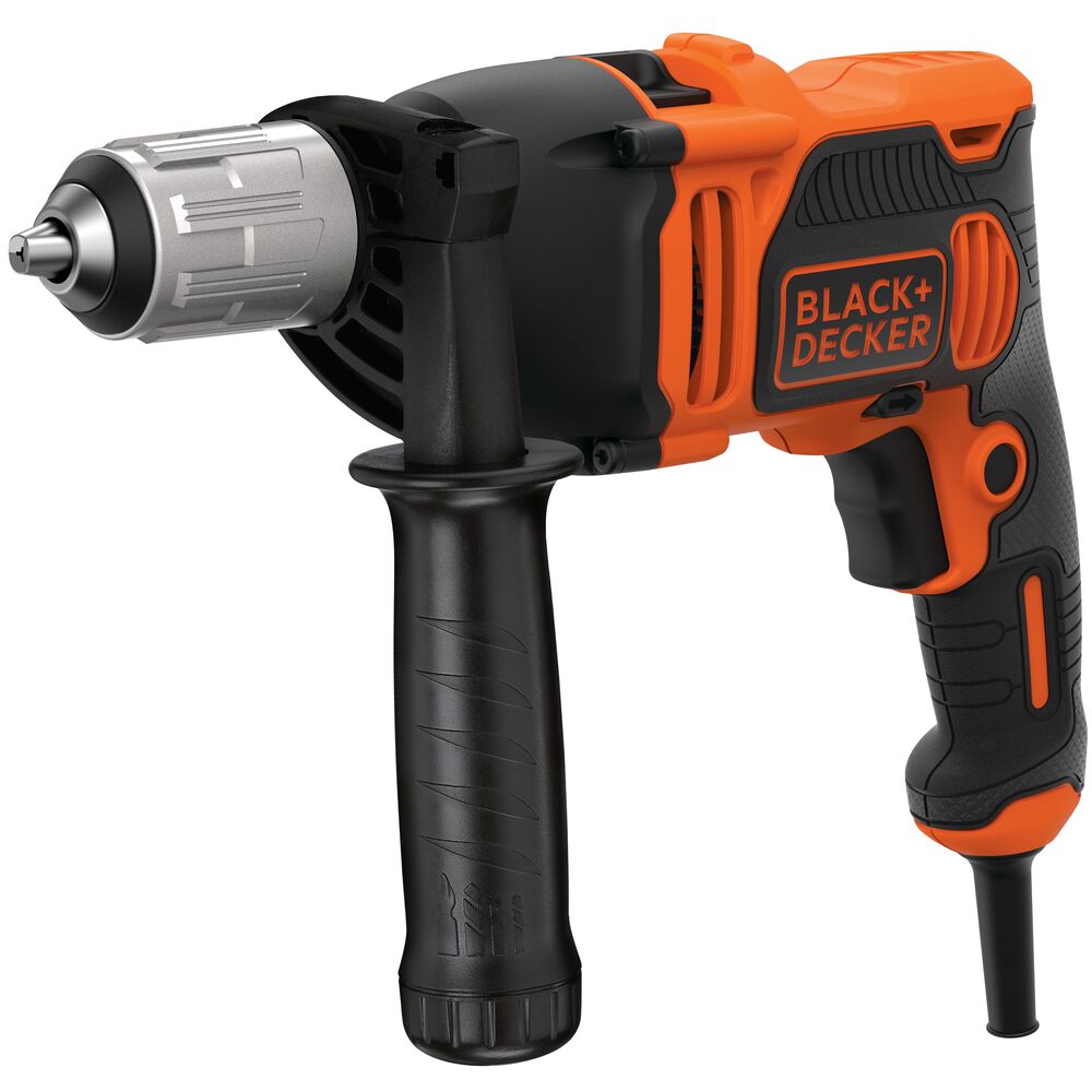 Buy Black+Decker Corded Hammer Drill 500W With Bits Orange Set of 6 Online  - Shop Home & Garden on Carrefour UAE