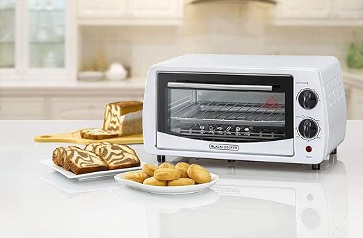 Black and decker toaster oven white hotsell