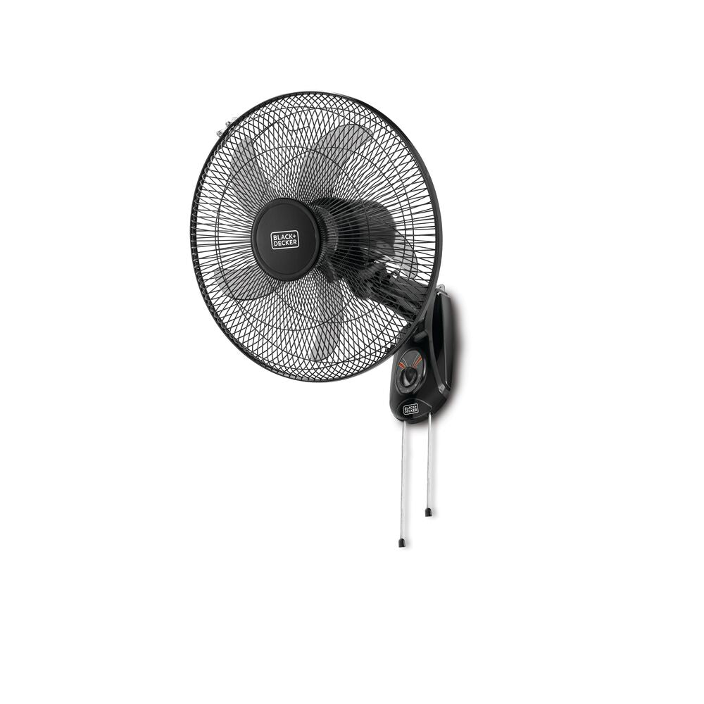 Black+Decker 16 Inch 3 Speed Pedestal Stand Fan with Remote Control , Black  - FS1620R-B5
