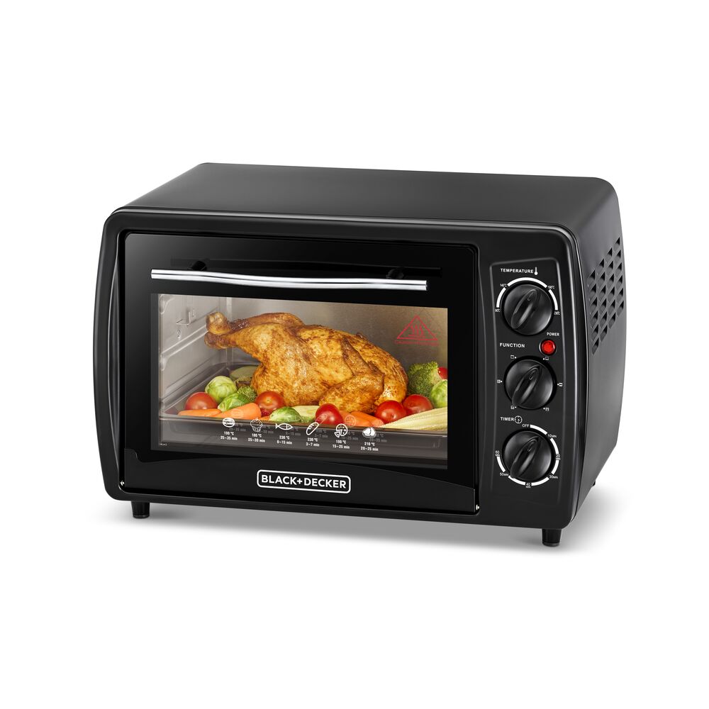 black and decker toaster oven with rotisserie