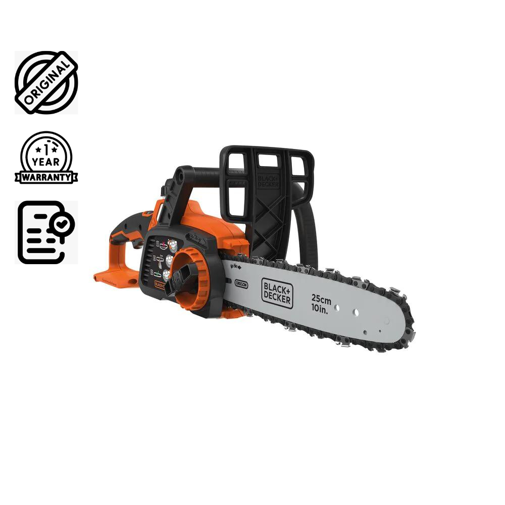 BLACK DECKER Cordless Power Chainsaw Repacked Grazie Brown Box