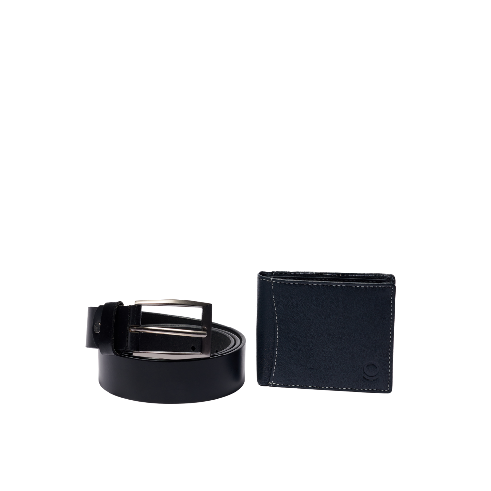 Leather Men's Gifts  Premium Branded Wallet Belt Gift Set/Combo – Leather  Talks