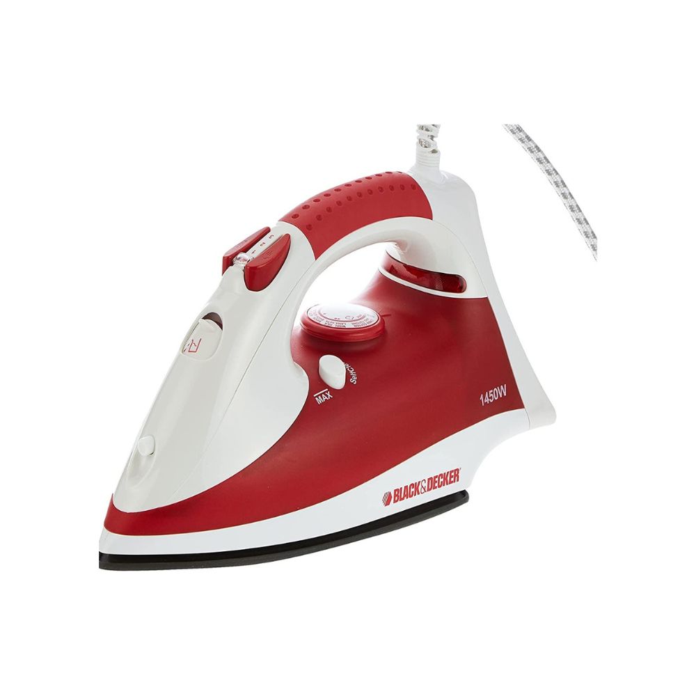 BLACK+DECKER Steam Iron With Anti Drip (X1550-B5) - 1600W