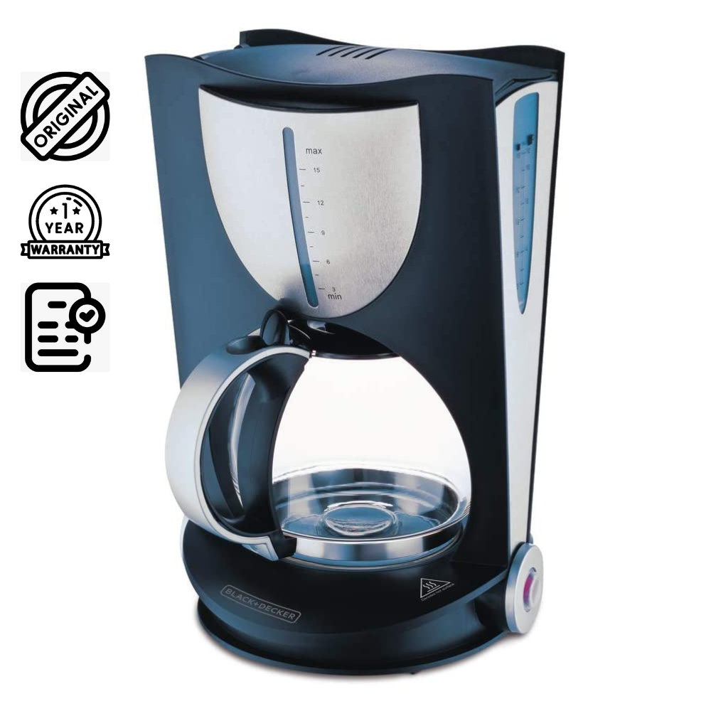 BLACK DECKER 12 Cup Coffee Maker Repacked Grazie Brown Box