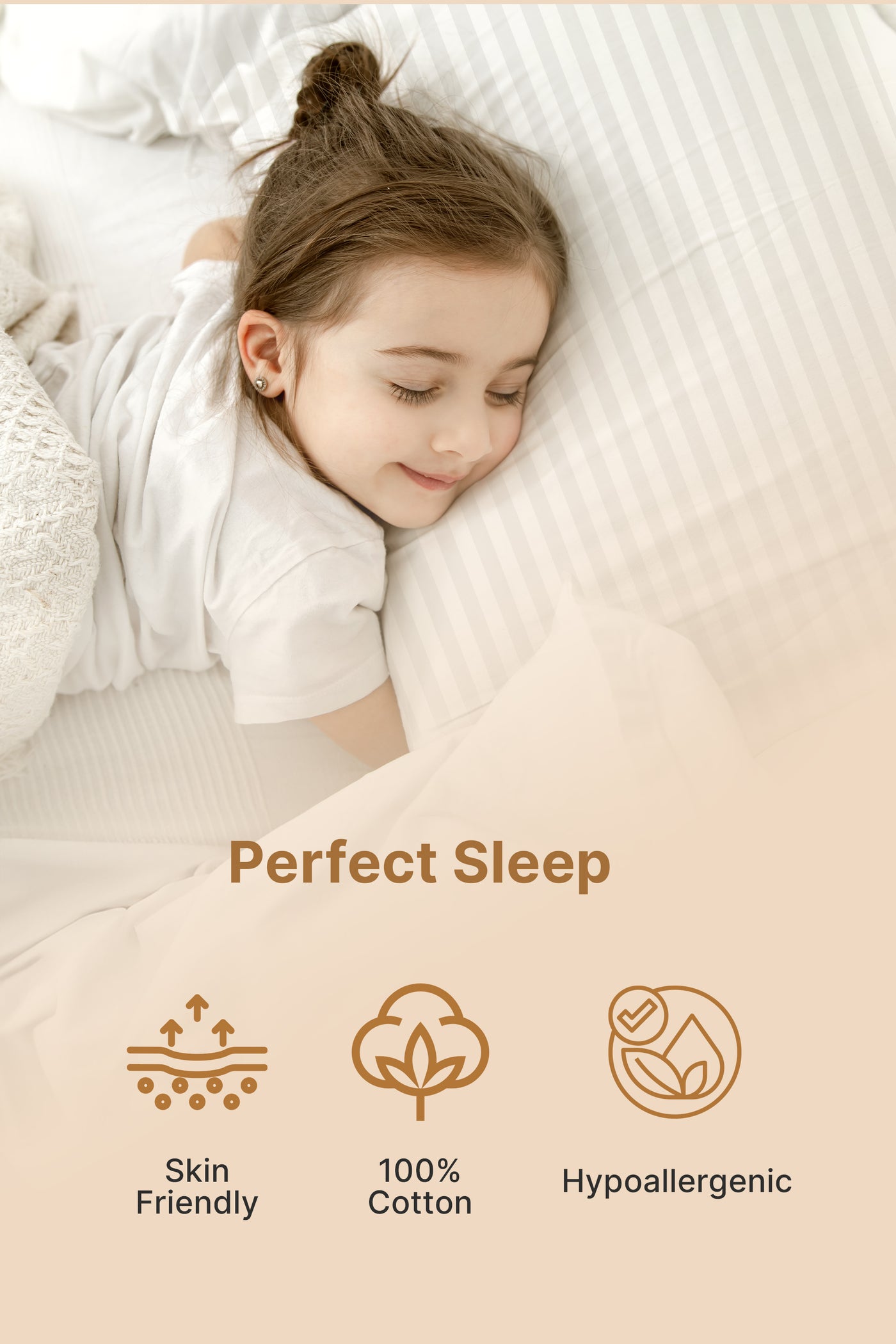 American Linen  100% Organic Cotton Pillow Standard Pillow Size , Bed Pillows for Sleeping