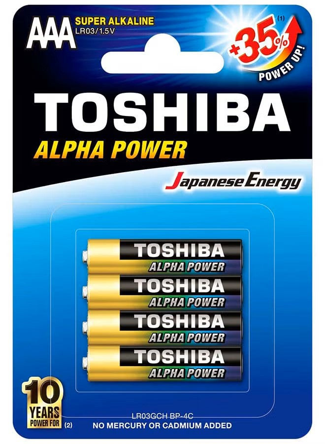 TOSHIBA ALPHA POWER LR3GCH BP- 4C