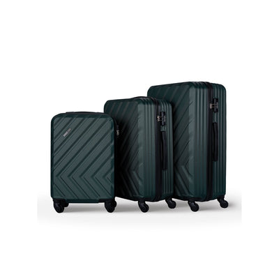 Pablo 3-Piece ABS Hardside Spinner Luggage Trolley Set