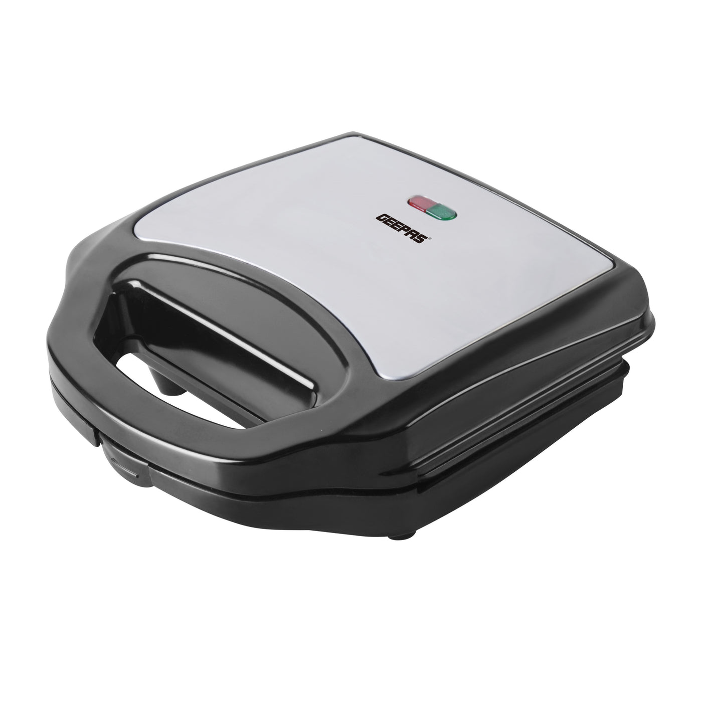 Portable Powerful 2 Slice Grill Maker with Non-Stick Plates 700W  with Non-Stick Plates GGM6002 Geepas