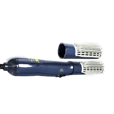 Geepas Hair Styler - Hot Air Brush with 2 Speeds Settings | Overheat Protection - Multi-Functional Salon Hair Styler, Curler & Comb - 2 Year Warranty