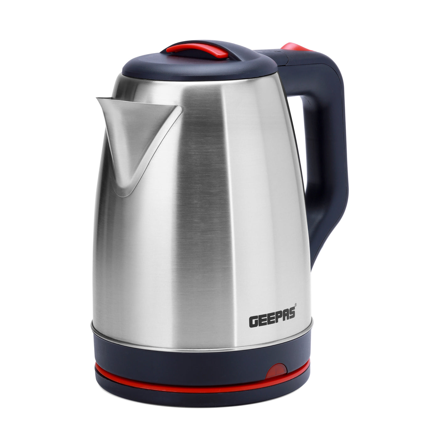 Geepas GK38042 1.8L Electric Kettle - Stainless Steel Body| Auto Shut-Off & Boil-Dry Protection | Heats up Quickly & Easily | Boil for Water, Tea & Coffee Maker