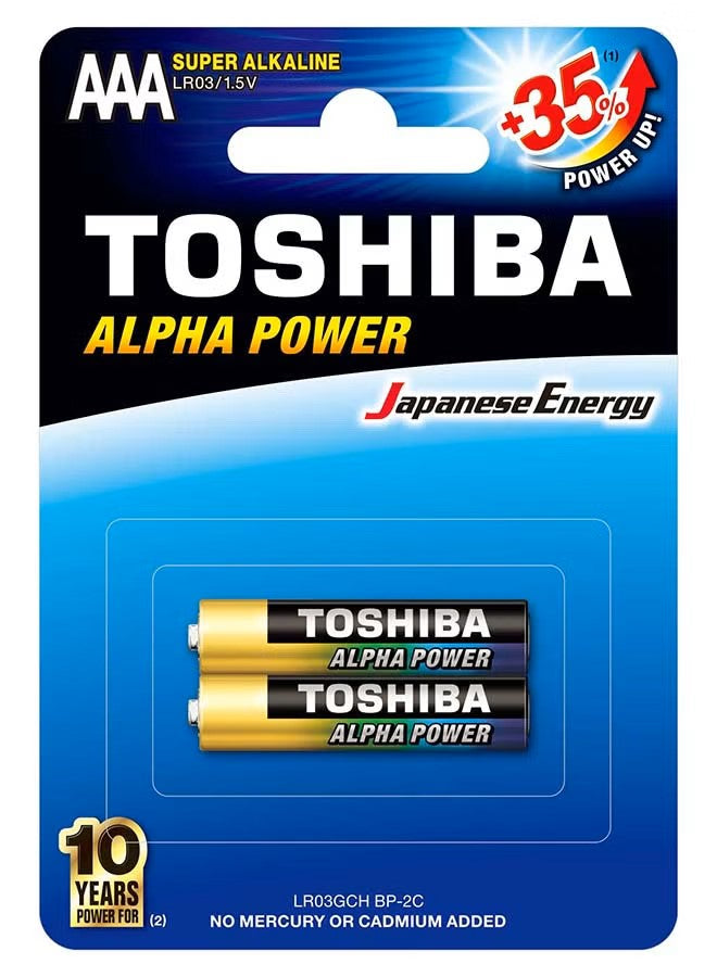 TOSHIBA ALPHA POWER LR3GCH BP- 2C AAA