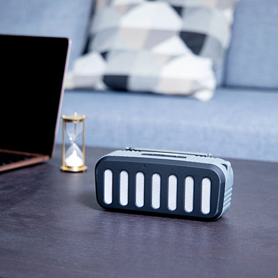 Rechargeable Bluetooth Speaker, TWS Connection | GMS11184 | Portable Wireless Speakers | 1200mAh Battery | BT/ TF Card/ AUX/ USB Playback | For Home, Party, Outdoor