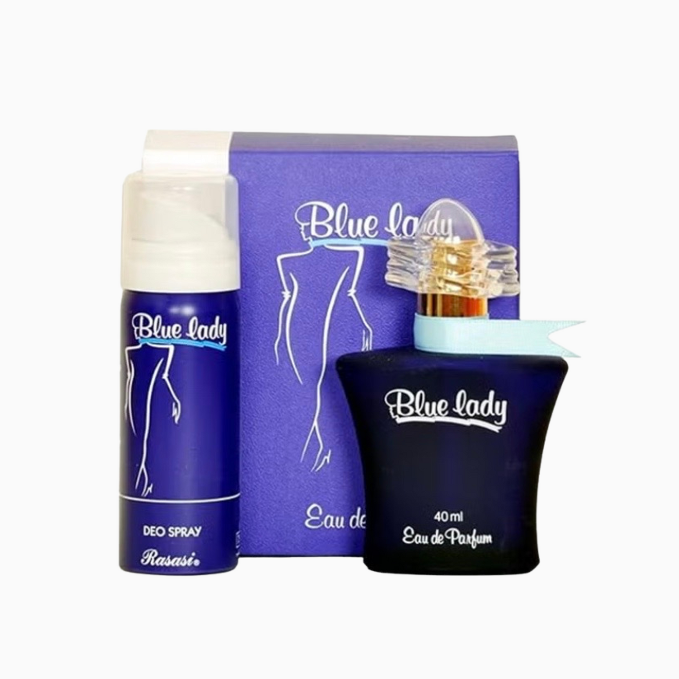 RASASI BLUE LADY WITH DEO SPRAY 40/50ML