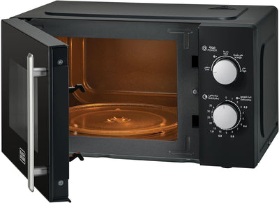 BLACK+DECKER Solo Microwave Oven 20L, BLACK MZ2005P-B5.