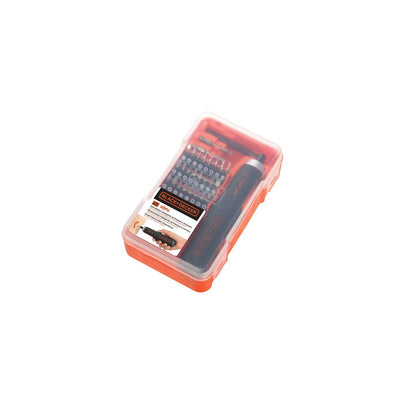 Brown Box  4V 5Nm Li-Ion Cordless Electric Push & Go Screwdriver with 27 Pieces Accessories in Kitbox for Screwdriving, Fastening and Wire Stripping