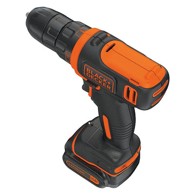 Brown Box Cordless Drill Kit, Black/Orange