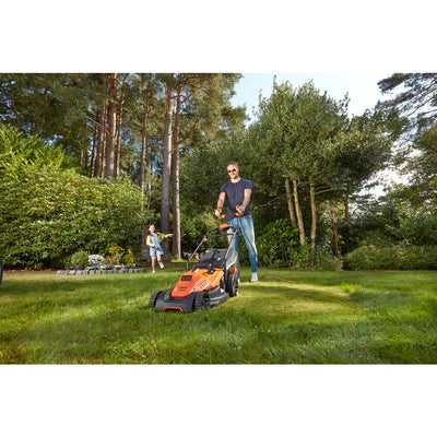 Brown Box 1800W 42cm Easy Steer Lawn Mower for Lawn & Garden