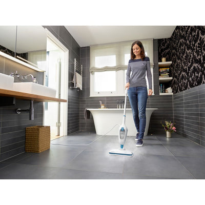 Brown Box 1300W 10-in-1 Electric Steam Mop with 10 attachments
