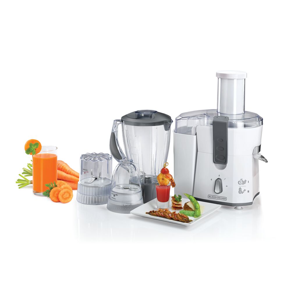 500W Four-in-One Juicer, Blender, Mincer & Grinder