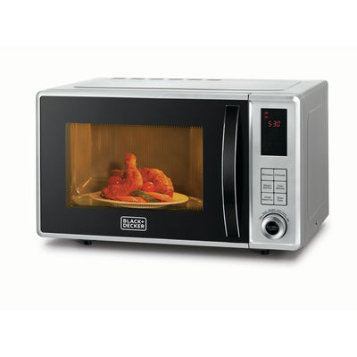 Brown Box 800W 23 Liter Combination Microwave Oven with Grill