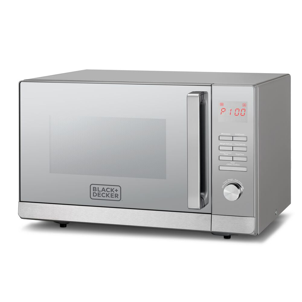 Brown Box 30L Lifestyle Combination Microwave Oven with Grill & Mirror Finish