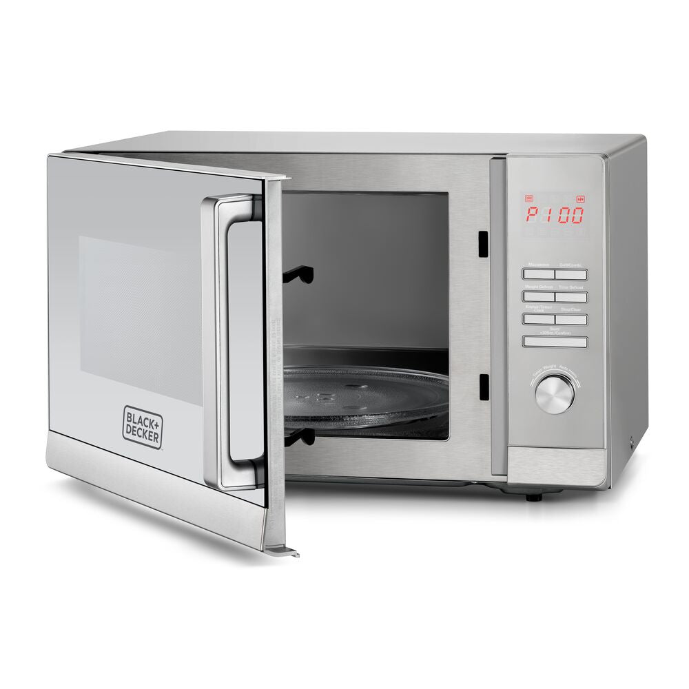 Brown Box 30L Lifestyle Combination Microwave Oven with Grill & Mirror Finish