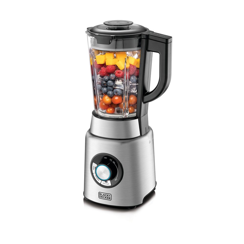 Brown Box 1200W 1.7L High Power Premium Blender with Glass Jar