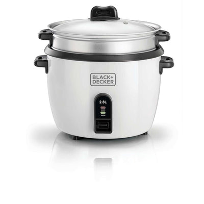 Brown Box Rice Cooker 1100W, White, 2.8 litres