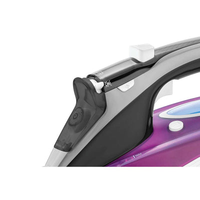 Brown Box 2800W Digital Pre-Programmed Steam Iron, Anodized Sole Plate with Eco Mode, Multicolour