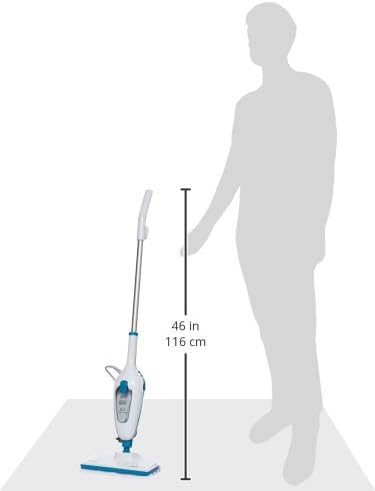 Brown Box  5-in-1 Steam Mop with Superheated Steam with 5 Accessories, Swivel Head, 1300 W, 380 ml