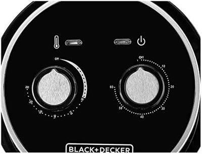 Black+Decker 1.5 Liter Air Fryer AerOfry, Black
