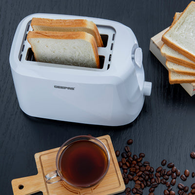 2 Slice Bread Toaster, Variable Browning Setting, GBT36515 | Cancel Function | Removable Crumb Tray | Wide Slots and High Lift Feature | Cord Storage