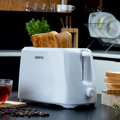 2 Slice Bread Toaster, Variable Browning Setting, GBT36515 | Cancel Function | Removable Crumb Tray | Wide Slots and High Lift Feature | Cord Storage