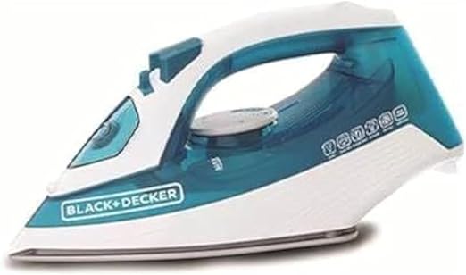 Black & Decker X1575-B5 Steam Iron with Nonstick Soleplate, 1600 W - 1 Years Official Warranty