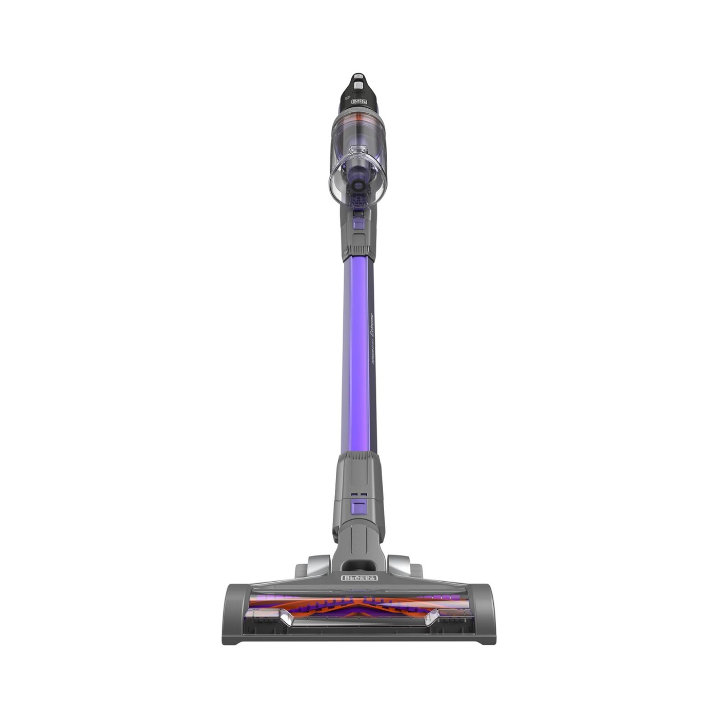 BLACK+DECKER 4-in-1 Cordless Powerseries Extreme Pet Stick Vacuum Cleaner 18V 1.5 Ah Purple/Grey BDPSE1815P-QW
