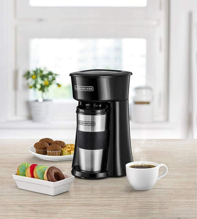 Coffee Machine, 650W, 360Ml Travel Mug