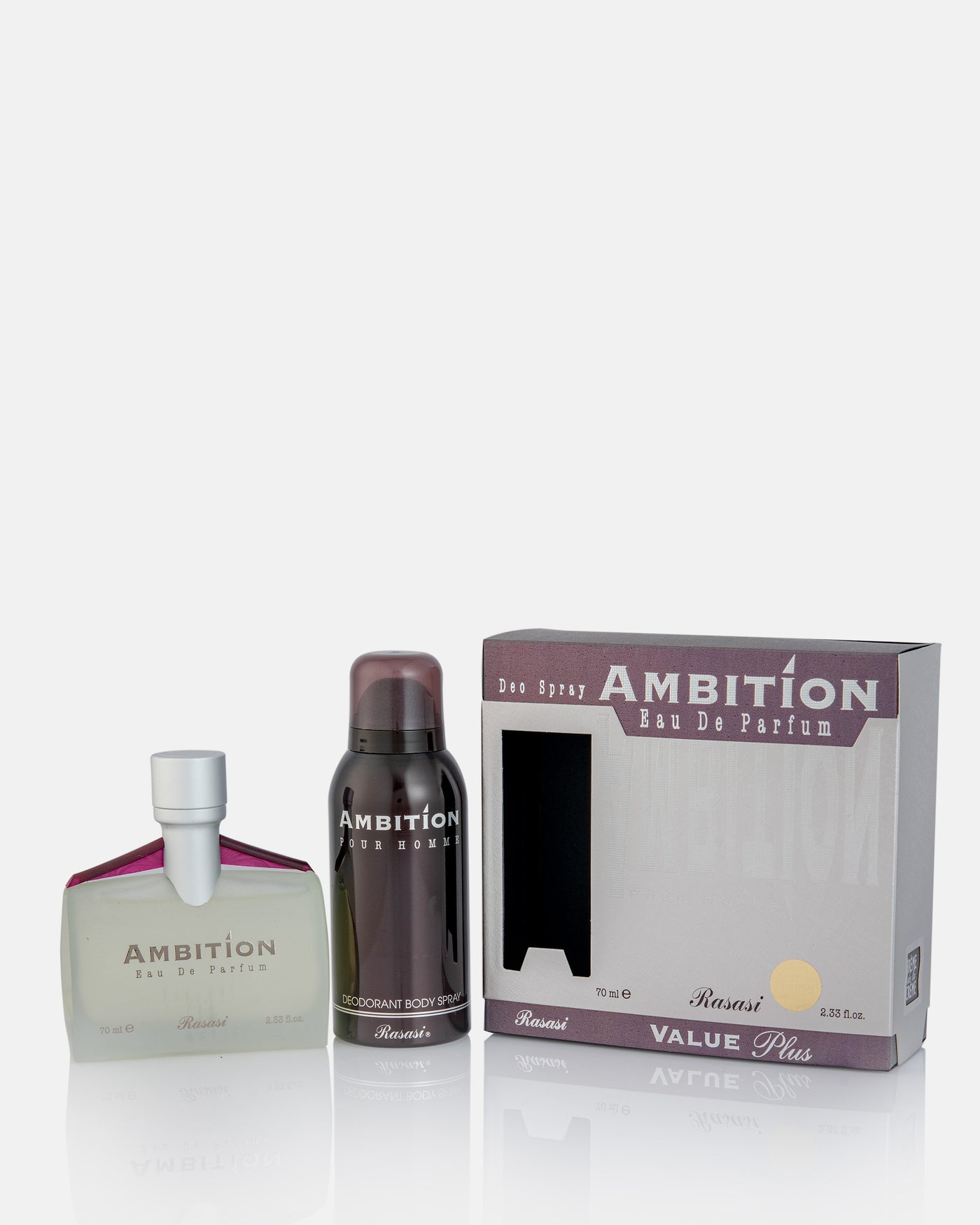 RASASI AMBITION MEN (SPRAY 70 ML + DEO 150ML)