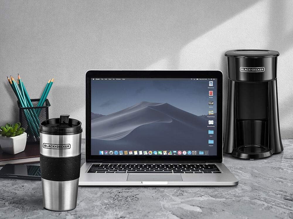 Coffee Machine, 650W, 360Ml Travel Mug