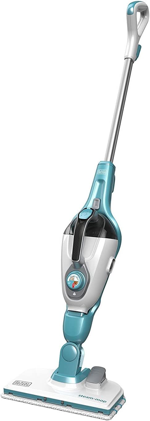 15-in-1 Steam Mop with SteaMitt with Variable Superheated Steam & Steam Jet with 15 Accessories, Swivel Head