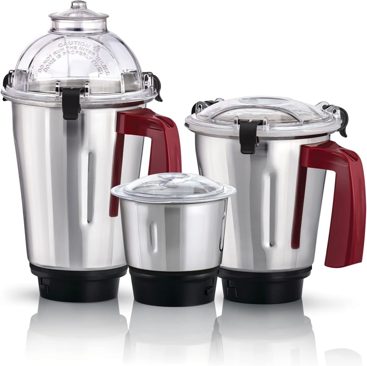 Brown Box 3-in-1 Multifunctional 750W Mixer Grinder with 3 Jars Set: Blender, Wet & Dry Grinder and a Chutney Jar