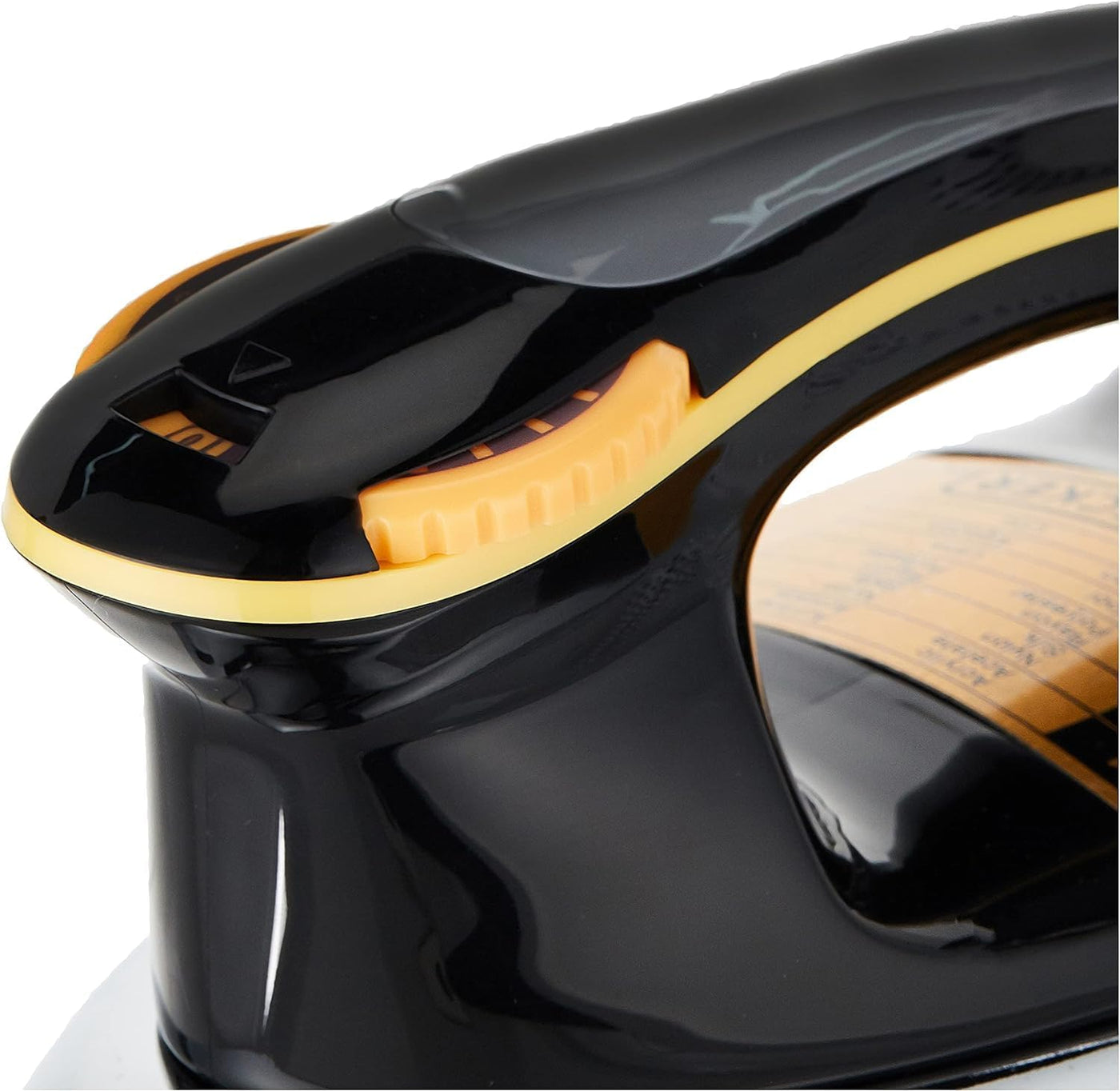 1200W Heavy Weight Dry Iron, Black/Gold