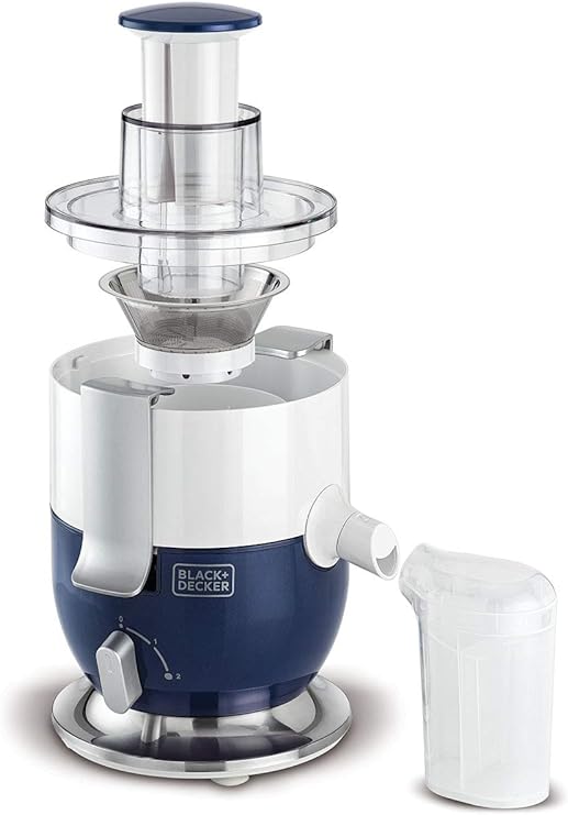 1000W Compact Juicer Extractor, Blue/White