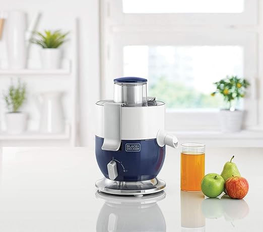 1000W Compact Juicer Extractor, Blue/White