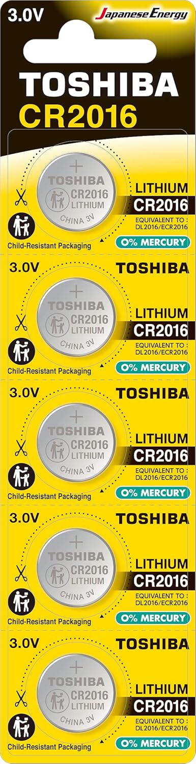 TOSHIBA LITHIUM CR2016 PW BP-5