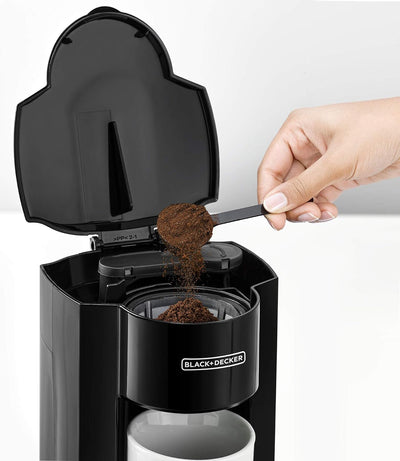 350W 1 Cup Coffee Maker/ Coffee Machine with Coffee Mug for Drip Coffee & Espresso