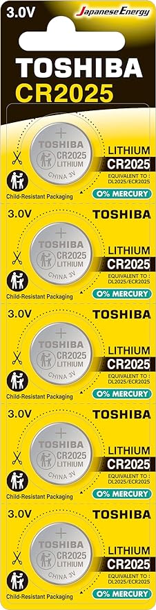 TOSHIBA LITHIUM CR2025 PW BP-5