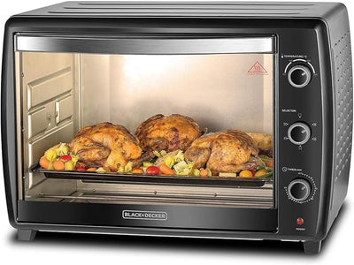 Brown Box Black+Decker 66l Lifestyle Toaster Oven, Black-tro66-b5