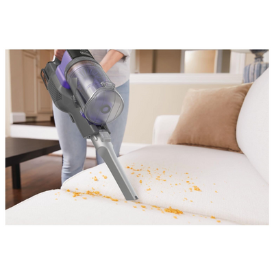 BLACK+DECKER 4-in-1 Cordless Powerseries Extreme Pet Stick Vacuum Cleaner 18V 1.5 Ah Purple/Grey BDPSE1815P-QW