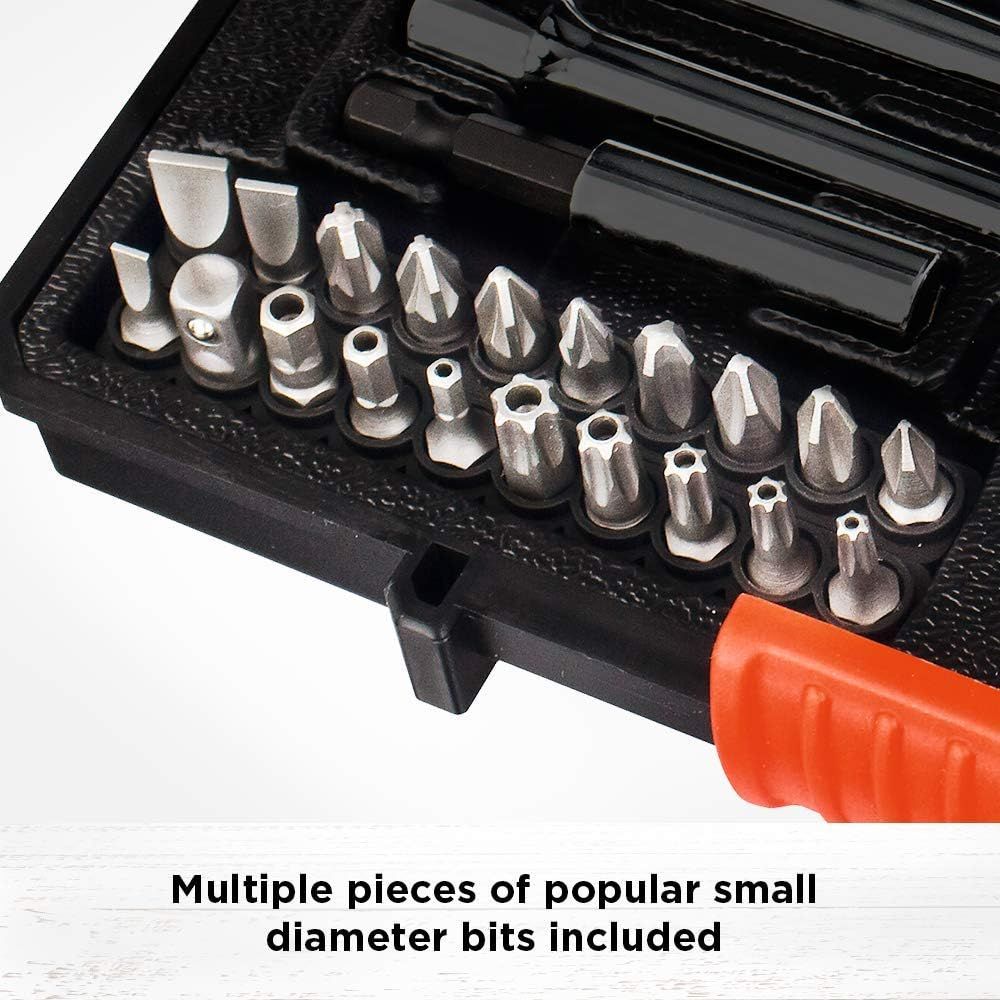 31 Pieces Automotive Maintenance Set with Sockets and Screwdriver Bits For Automobiles