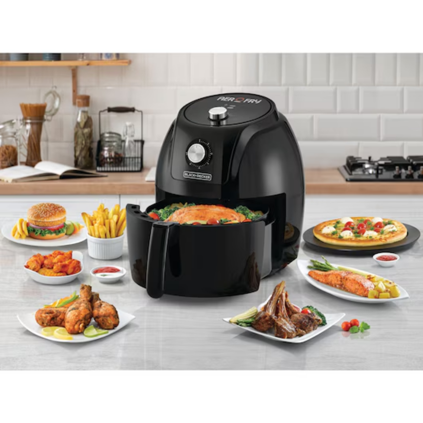 Brown Box Black+Decker Aerofry – Mechanical Control Air Fryer